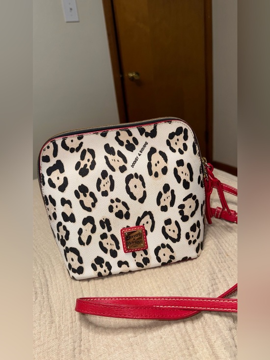 Dooney & Bourke Handbags - Dooney & Bourke Red Leopard Crossbody